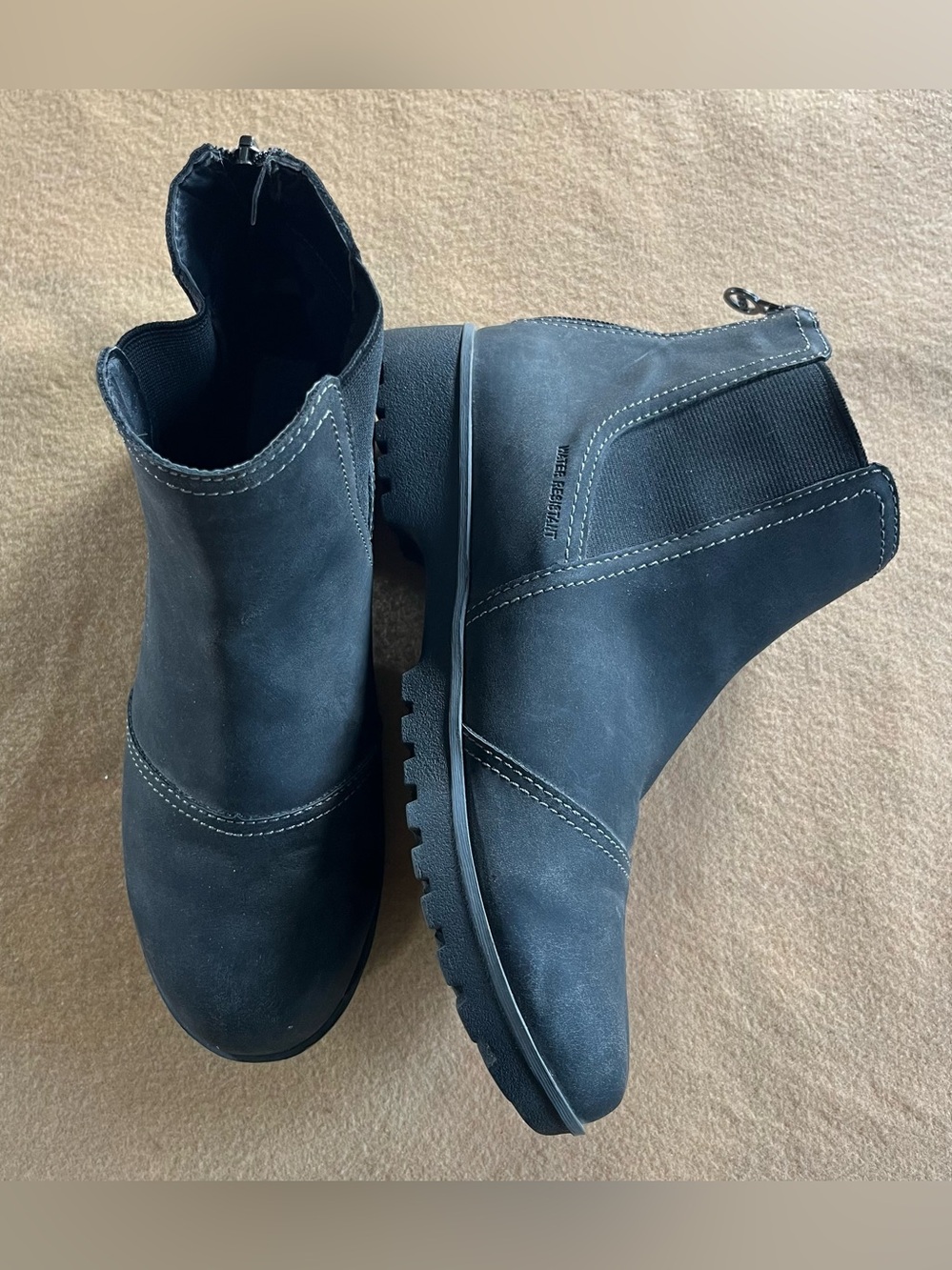 JBU by Jambu Peacock Water Resistant Ankle Booties Black Size 8.5M